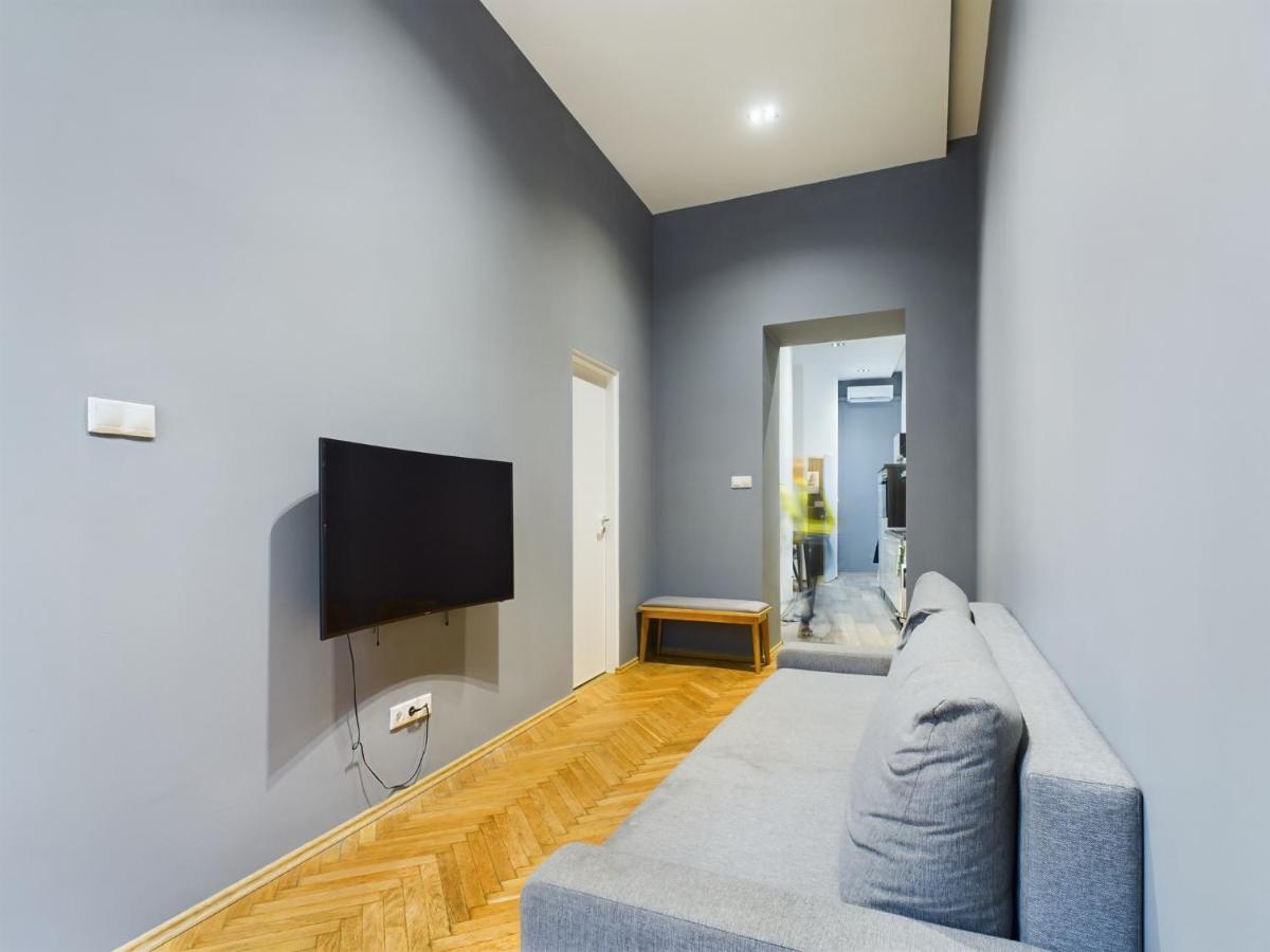 Gray Stylish Central Apartment Budapest Exterior photo