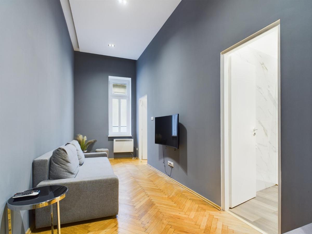 Gray Stylish Central Apartment Budapest Exterior photo